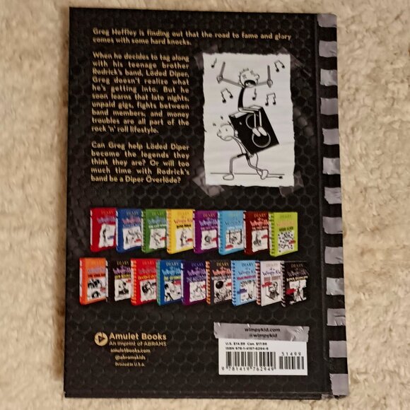 EUC ~"Diper Överlöde" Book #17 of the Diary of a Wimpy Kid Series Hardcover Book - Picture 3 of 7